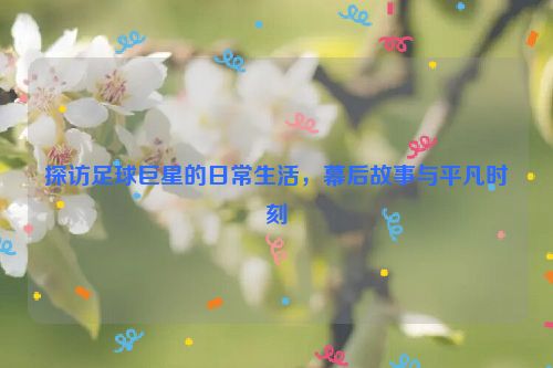 探访足球巨星的日常生活，幕后故事与平凡时刻